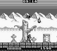 une photo d'Ã©cran de Castlevania - The Adventure sur Nintendo Game Boy